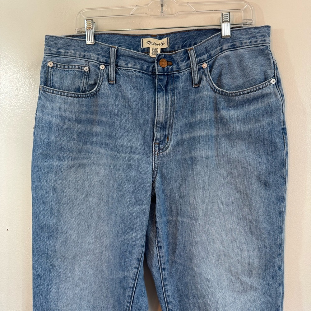 Madewell The Slouchy Boy Jean Denim Pants Size 31P NG831 - Picture 4 of 14